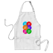 Vinyl Record Colors Apron
