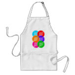 Vinyl Record Colors Apron