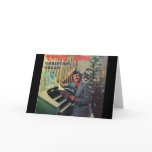 Vinyl Record Cover Christmas card
