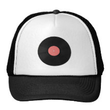 Vinyl record hat