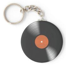 Vinyl Record Key Chains