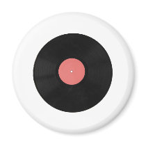 Vinyl record magnets