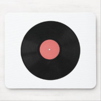Vinyl record mousepads