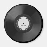 Vinyl.Record Refrigerator Magnets