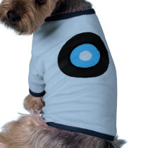 Vinyl record vintage analog music recording medium doggie shirt