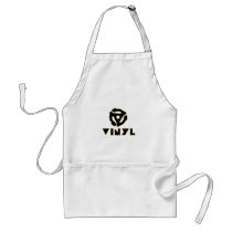 vinyl records aprons