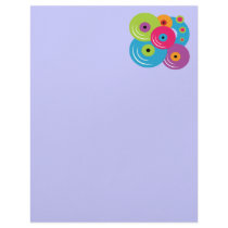Vinyl Records Personalized Letterhead