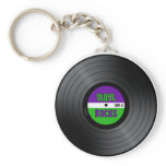 Vinyl Rocks LP Key Chain
