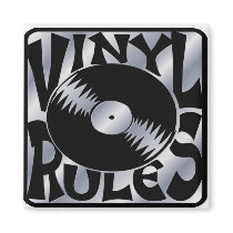 Vinyl Rules magnets