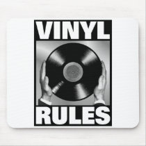 VINYL RULES mousepads by crackingnuts VINYL RULES mousepads