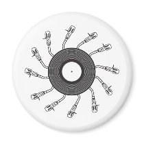Vinyl Tone Arm magnets by HOTDJGEAR Vinyl Tone Arm magnets