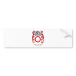Vio Family Crest (Coat of Arms) Bumper Stickers