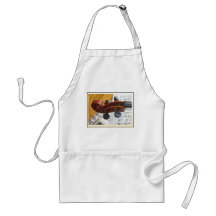 viola and musical score apron