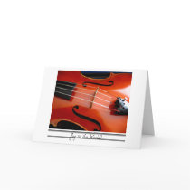 Viola Christmas Card by lotzostuff Viola Christmas Card