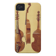 Viola d'Amore, 18th century, from 'Musical Instrum iPhone 4 Case