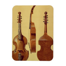 Viola d'Amore, 18th century, from 'Musical Instrum Magnet