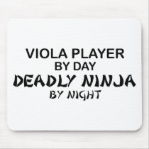 Viola Deadly Ninja by Night Mouse Mats
