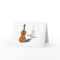 Viola Lover cards by evisionarts Viola Lover cards