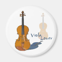 Viola Lover Magnets