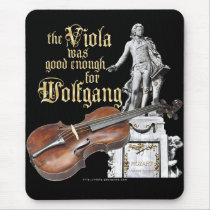 Viola & Mozart Mouse Pads