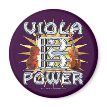Viola Power Refrigerator Magnets