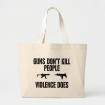 Violence Kills Canvas Bag