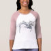 Ladies 3/4 Sleeve Raglan (Fitted)