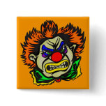 Violent Evil Clown Pin