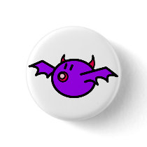 Violet Bat (White background) buttons