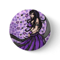 Violet Belly Dancer Buttons