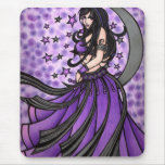 Violet Belly Dancer Mouse Pad