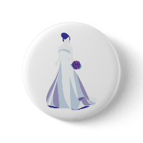 Violet Bouquet Bride buttons
