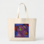 VIOLET CANVAS BAG