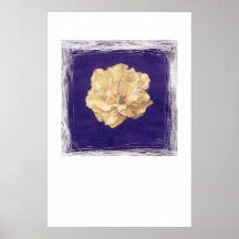 Violet Carnation Poster