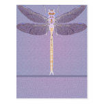 Violet Dragonfly postcards
