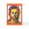 Violet Eyes Greeting Card by donnabellas Violet Eyes Greeting Card