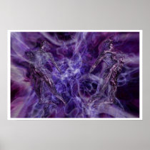 Violet Flame Print