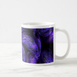 Violet Floral Abstract.jpg Coffee Mug