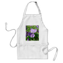 Violet Flower aprons by lifesphere Violet Flower aprons
