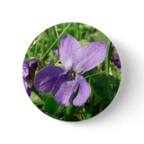 Violet Flower buttons