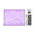 violet flowers postage by VioDeSign violet flowers postage
