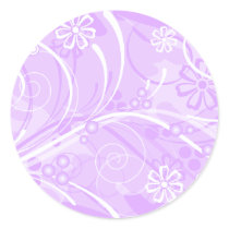 violet flowers stickers by VioDeSign violet flowers stickers
