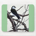 Violet green swallow mousepad