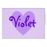 Violet Heart Cards