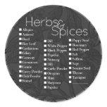 Violet Herbs & Spices Label stickers