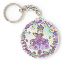 Violet Keychain