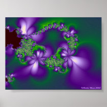 Violet Lei Print