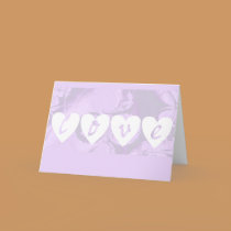 Violet Love Card by Perlyyyy Violet Love Card