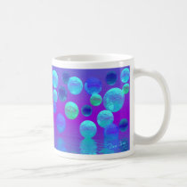 Violet Mist - Cyan and Purple Light mugs