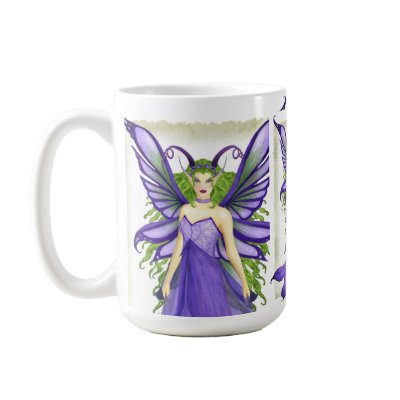 Violet Mug by AgnesOlson